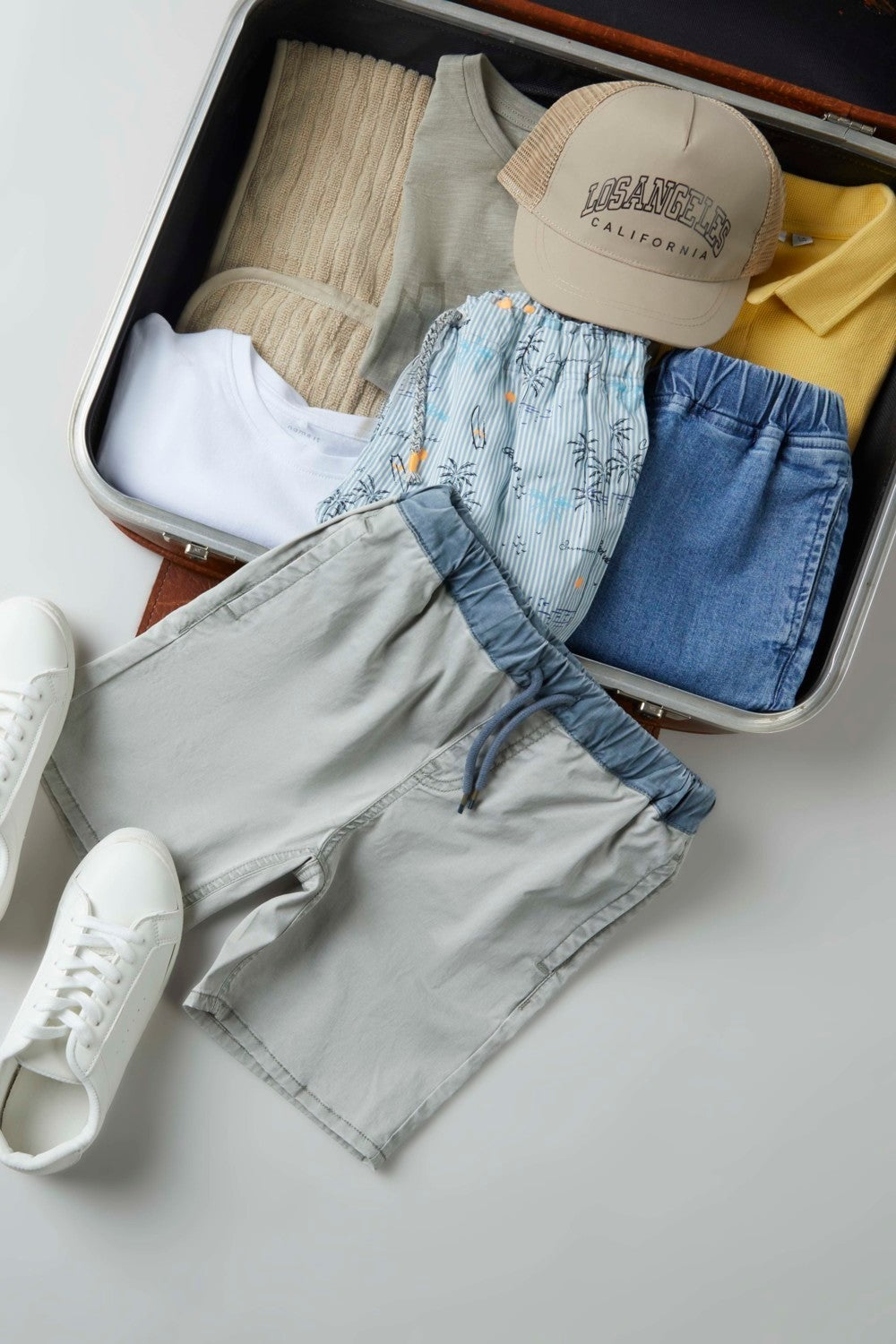 NKMBEN Shorts - Dried Sage